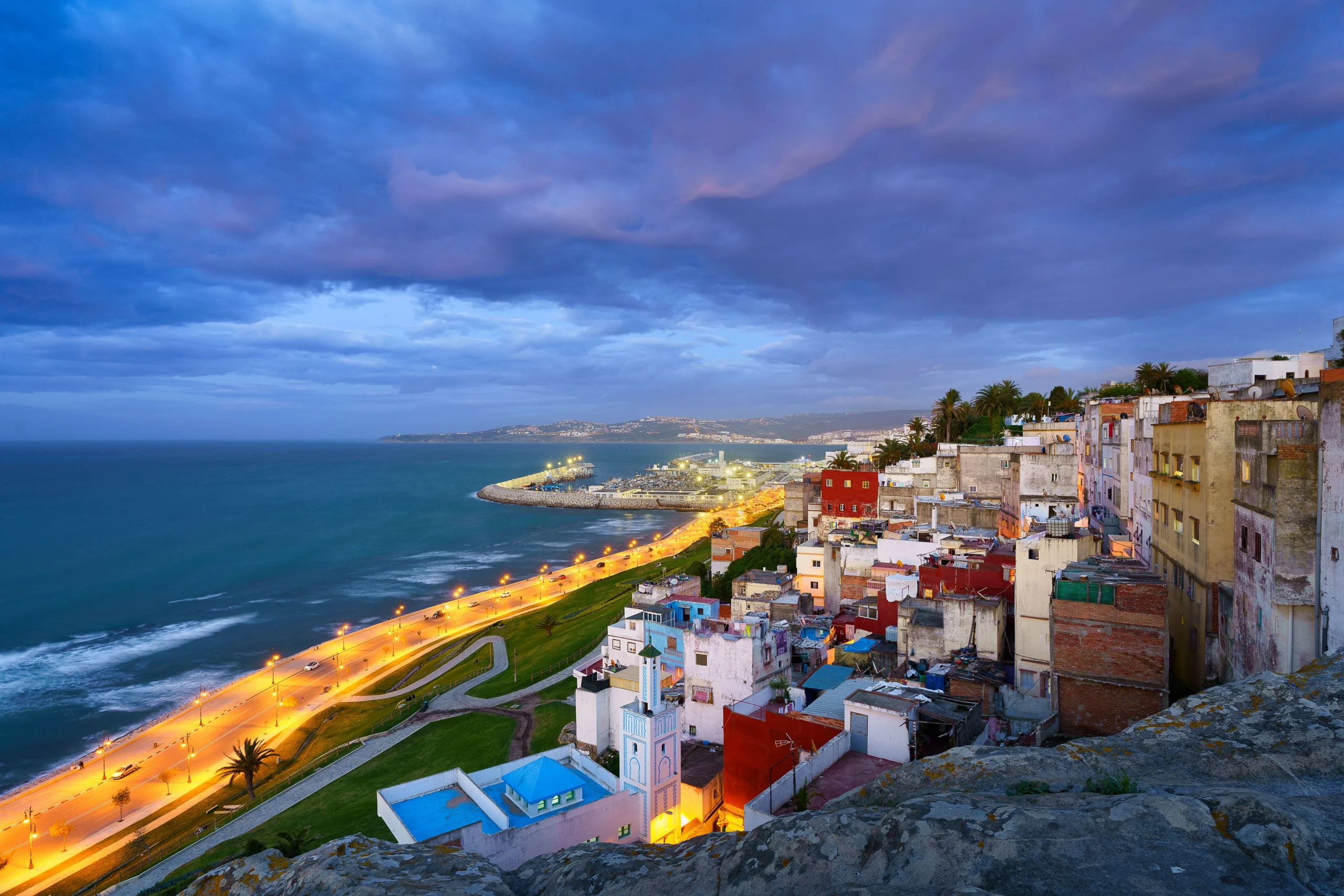 Atlantic coastline at dawn symbolising strategic foresight for Morocco's long-term future